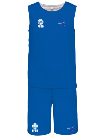Kit réversible Adulte / Junior FFBBTeamsport Guichen Basket