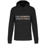 Sweat à capuche Noir ou Gris Les Herbiers Vendée Basket (logo poitrine)