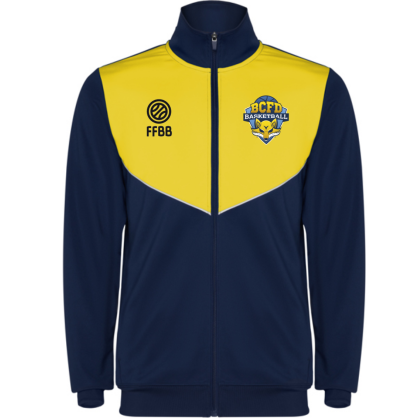 Ensemble de survêtement Marine/Jaune BCFD