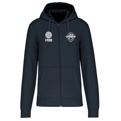 Gilet Bleu marine BCFD (2 logos en blanc)