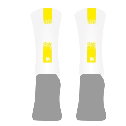 Chaussettes FFBB à Personnaliser Jaune